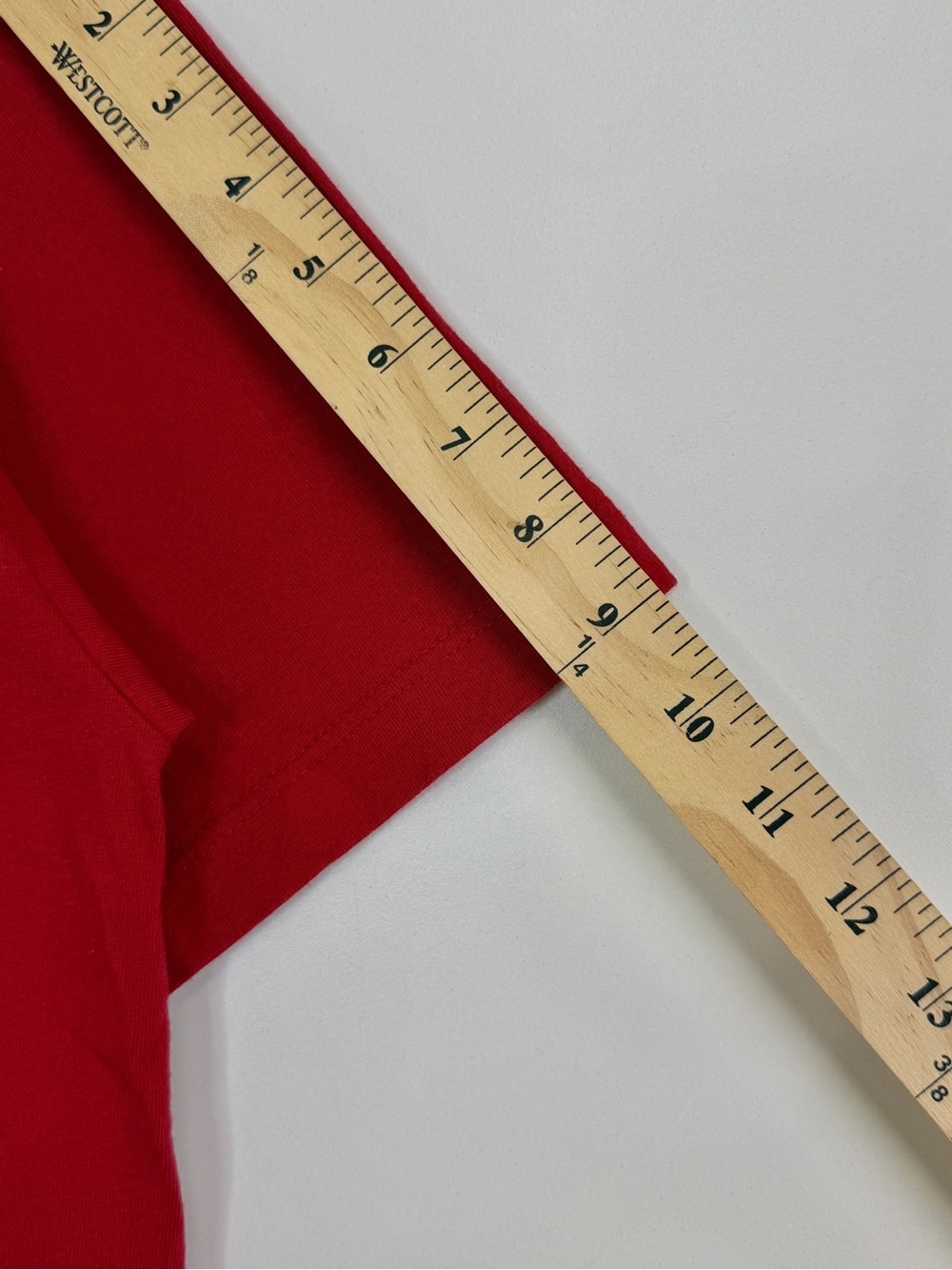 Vintage Chaps Ralph Lauren Palm Beach County T-Shirt Burgundy Red Y2K - Picture 8 of 8